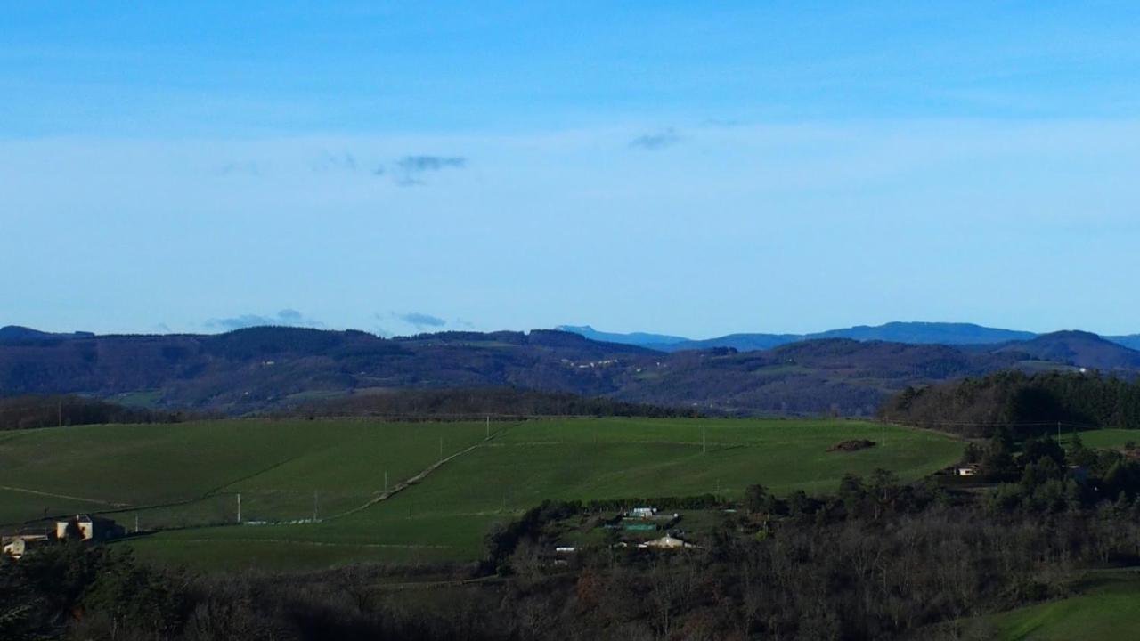 Git' De Pom' Lägenhet Saint-Romain-de-Lerps Exteriör bild
