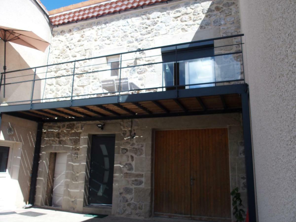 Git' De Pom' Lägenhet Saint-Romain-de-Lerps Exteriör bild